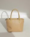 Elegant Croc Texture Tote Handbag for Women