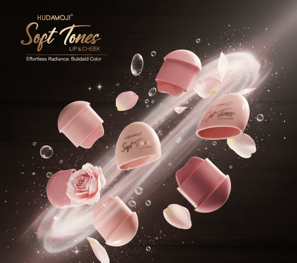 HudaMoji - Soft Tones Lip & Cheek