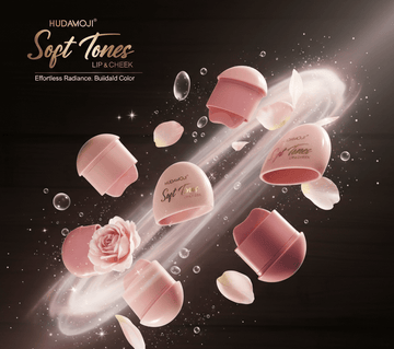 HudaMoji - Soft Tones Lip & Cheek