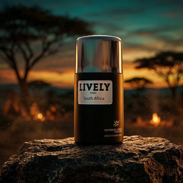 LIVELY - Paris South Africa Deodorant Body Spray for Men